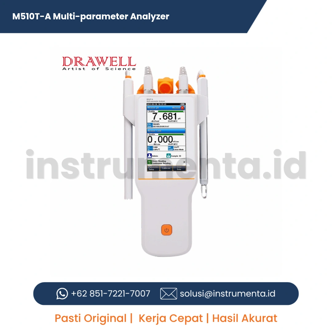 Jual M510T-A Multi-parameter Analyzer Distributor Resmi Alat Uji Kualitas Air Laboratorium